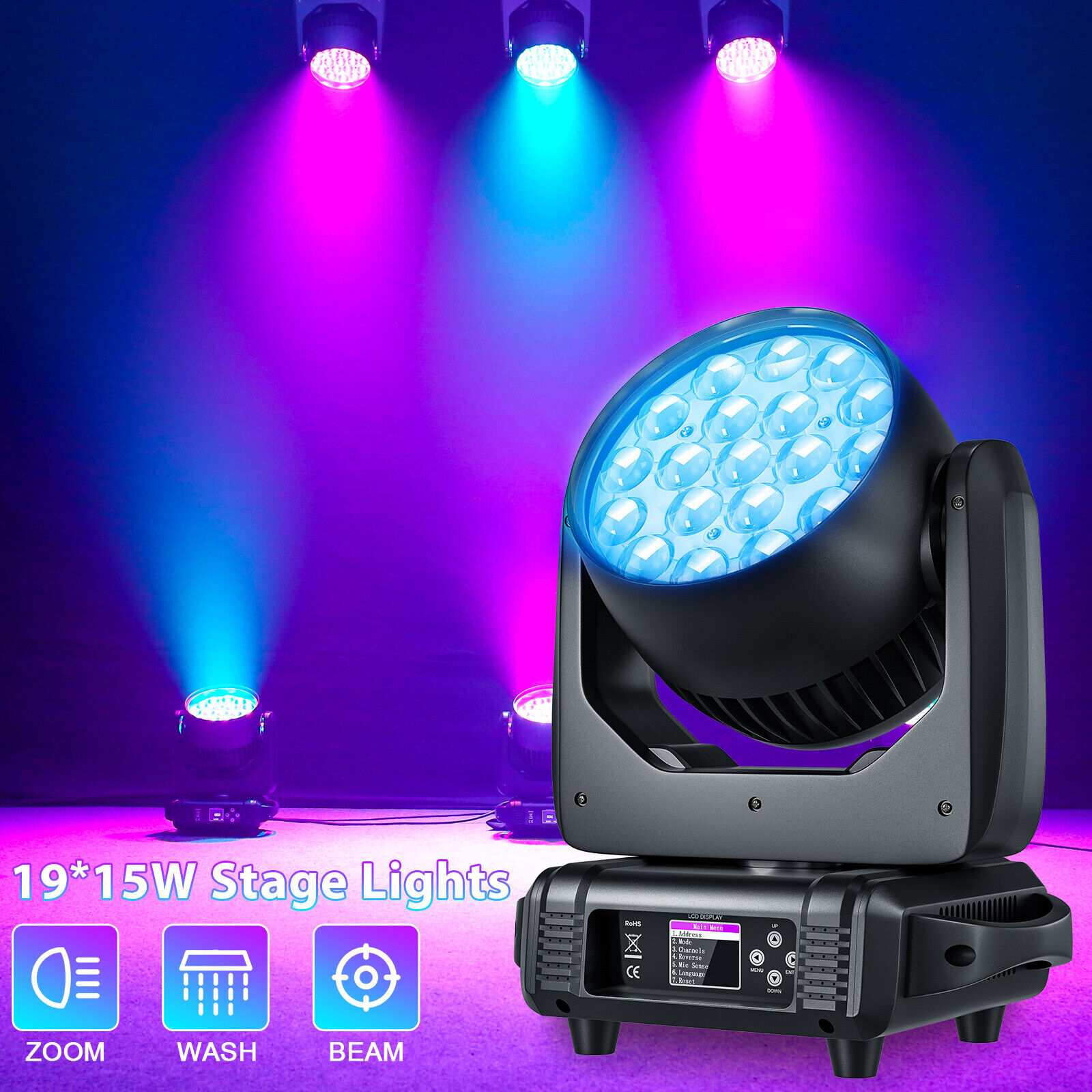Swift Eventverleih 285W Moving Head Wash